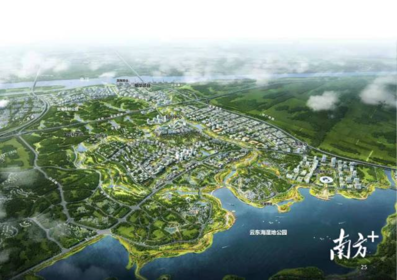 图为云东海生物港效果图。佛山市国资委供图 图为云东海生物港效果图。佛山市国资委供图